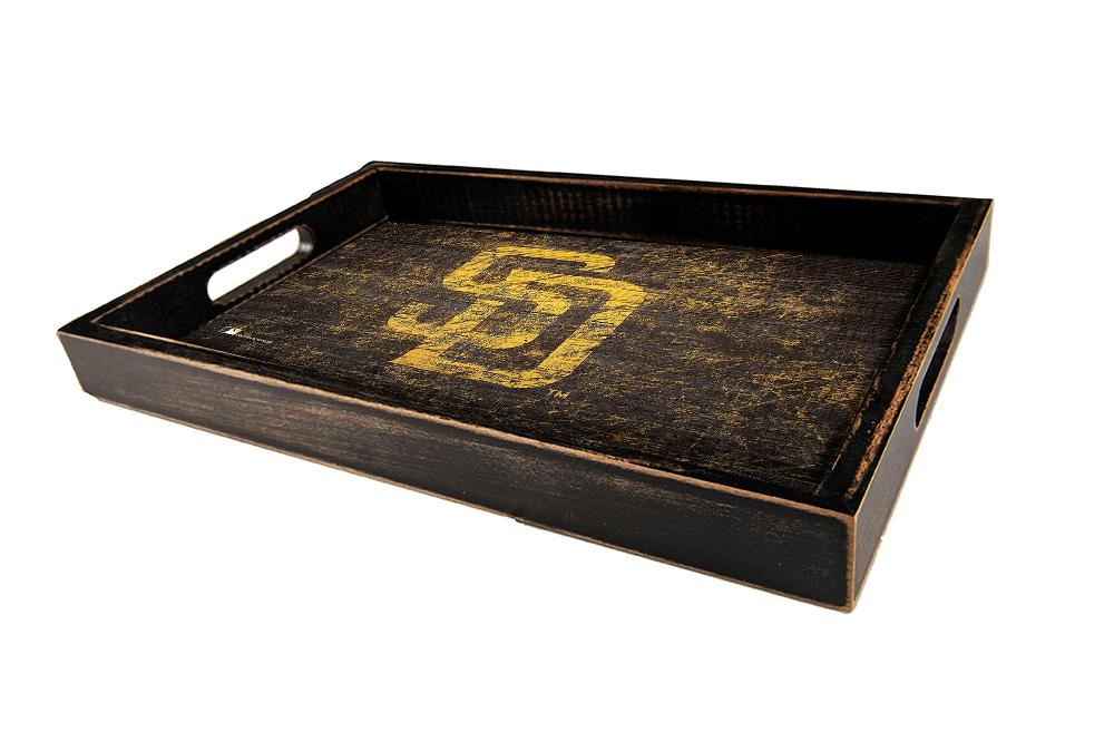 fan creations San Diego Padres Distressed Team Tray With Team Colors