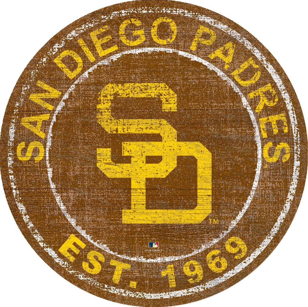 fan creations San Diego Padres Heritage Logo 24" Circle