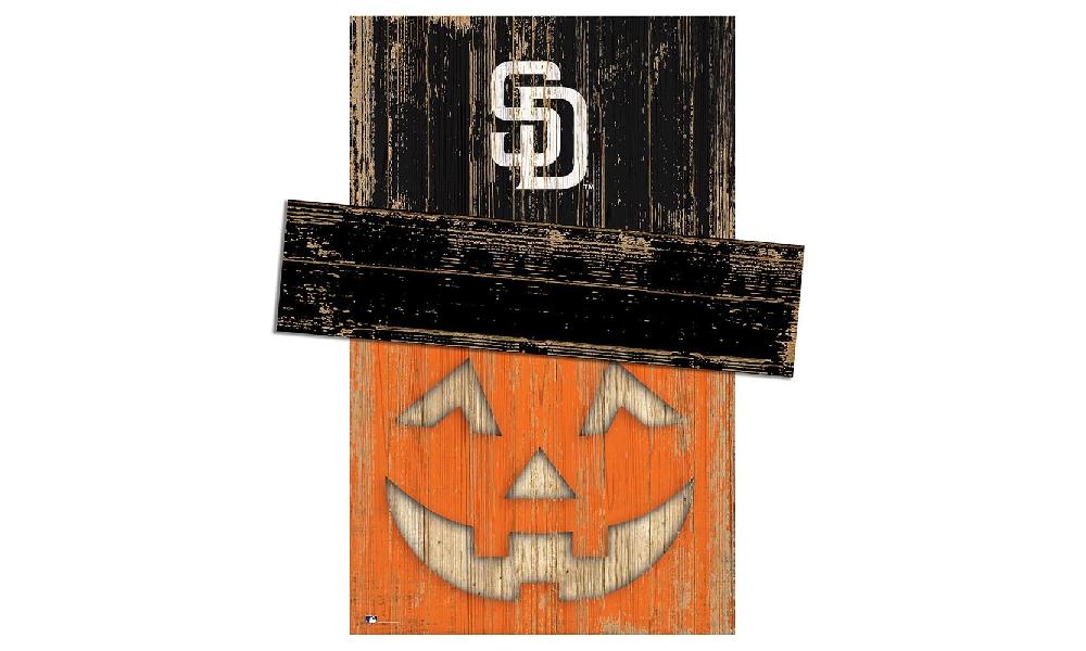 fan creations San Diego Padres Pumpkin Head With Hat