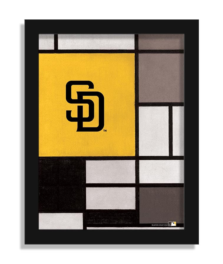 fan creations San Diego Padres Team Composition 12x16 (fine art)
