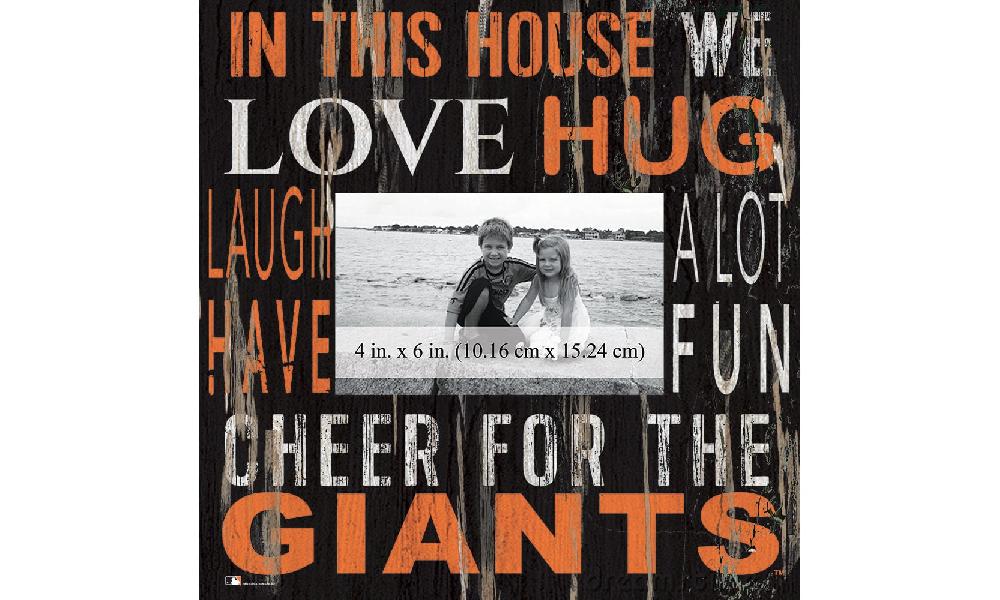 fan creations San Francisco Giants In This House 10x10 Frame