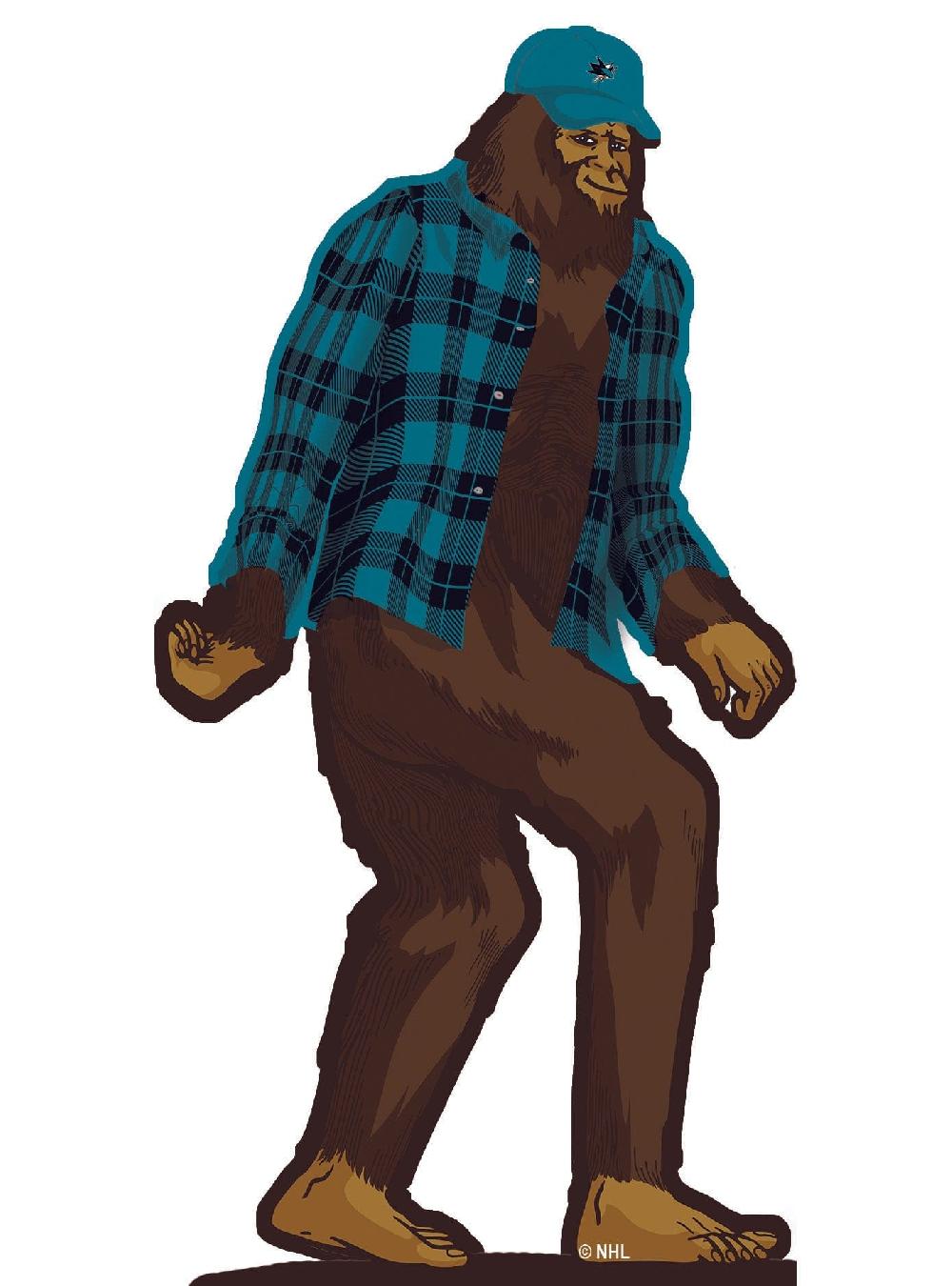 fan creations San Jose Sharks Fanimal Desktop Stand