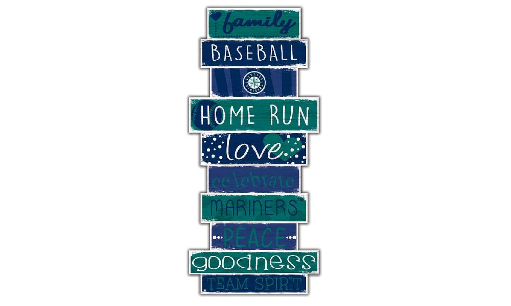 fan creations Seattle Mariners Celebration Stack 24" Sign