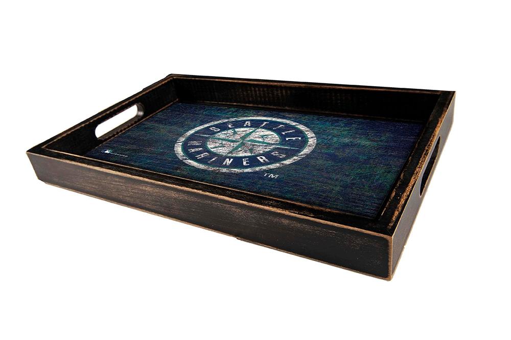 fan creations Seattle Mariners Distressed Team Tray With Team Colors