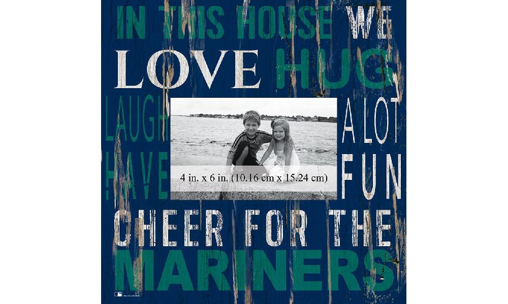 fan creations Seattle Mariners In This House 10x10 Frame