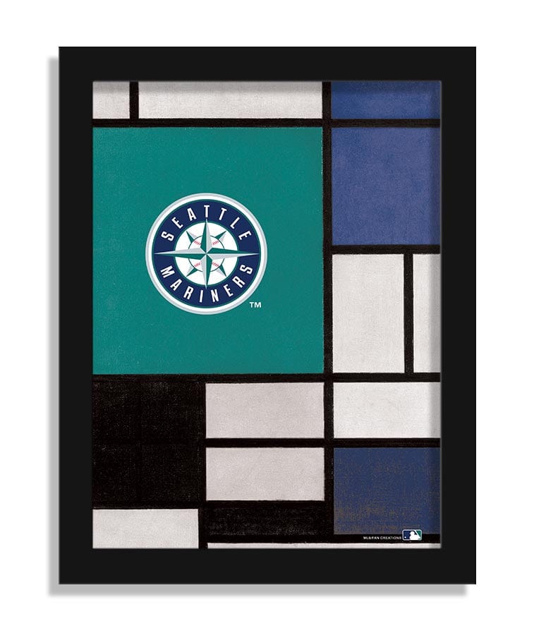 fan creations Seattle Mariners Team Composition 12x16 (fine art)