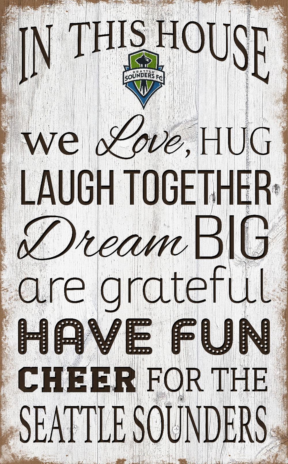 fan creations Seattle Sounders FC In This House 11x19