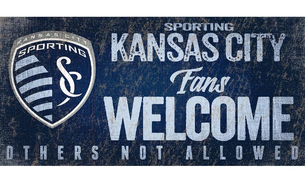 fan creations Sporting Kansas City Fans Welcome Sign