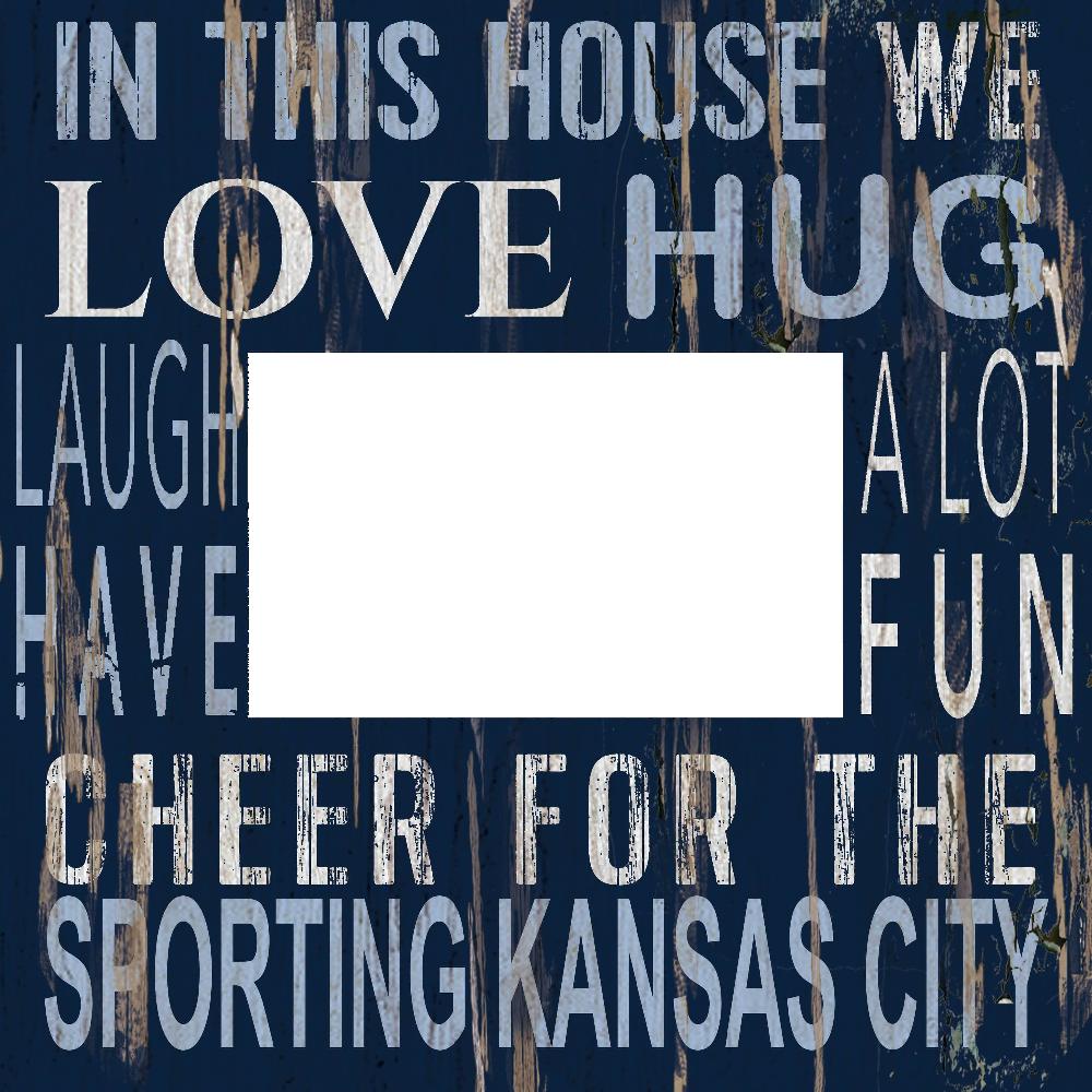 fan creations Sporting Kansas City In This House 10x10 Frame