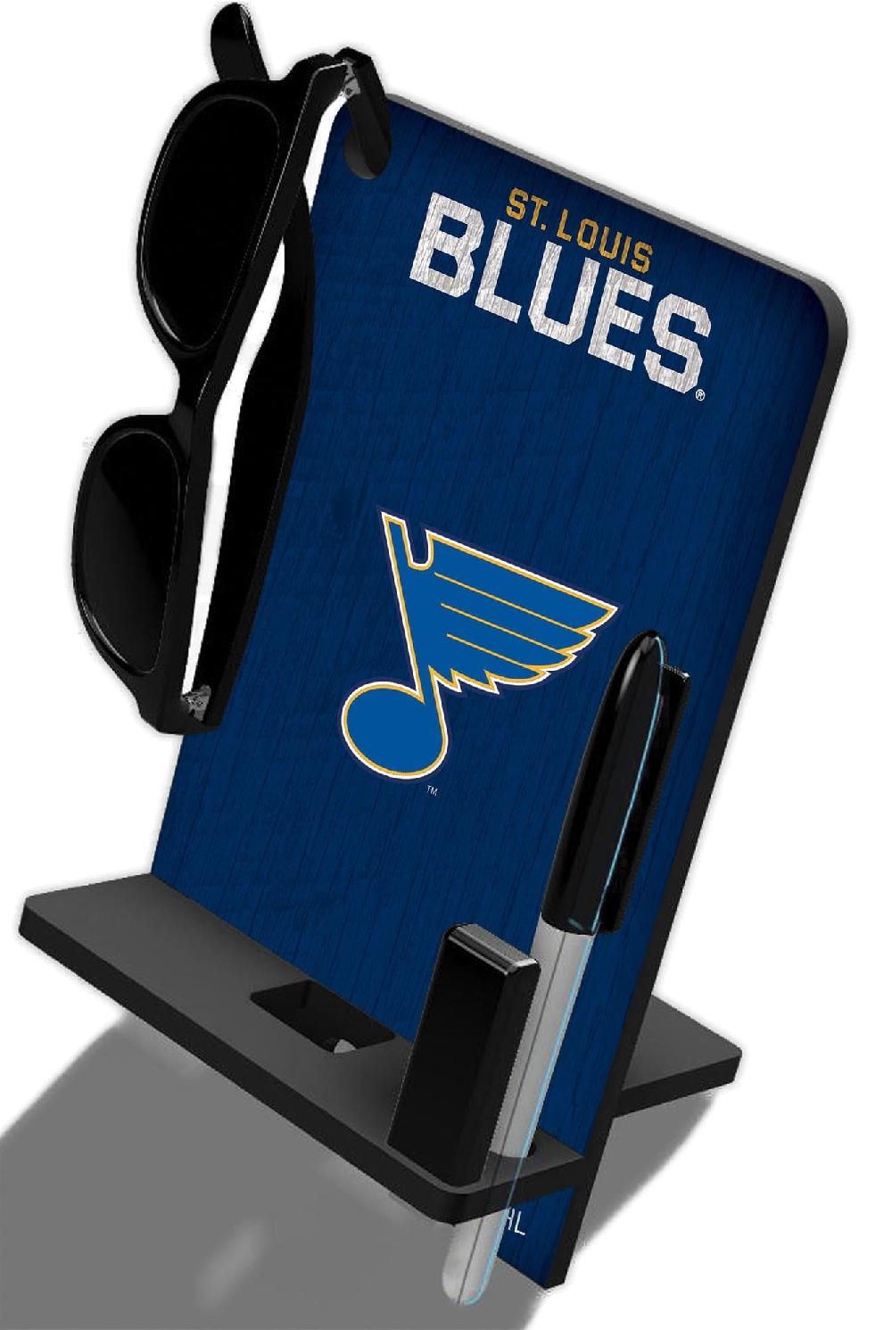 fan creations St Louis Blues 4 In 1 Desktop Phone Stand
