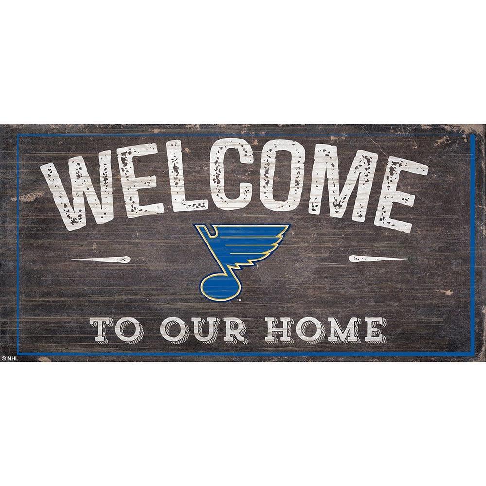 fan creations St.Louis Blues Welcome Distressed 6x12