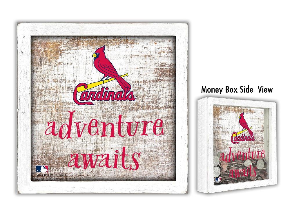 fan creations St. Louis Cardinals Adventure Awaits Money Box