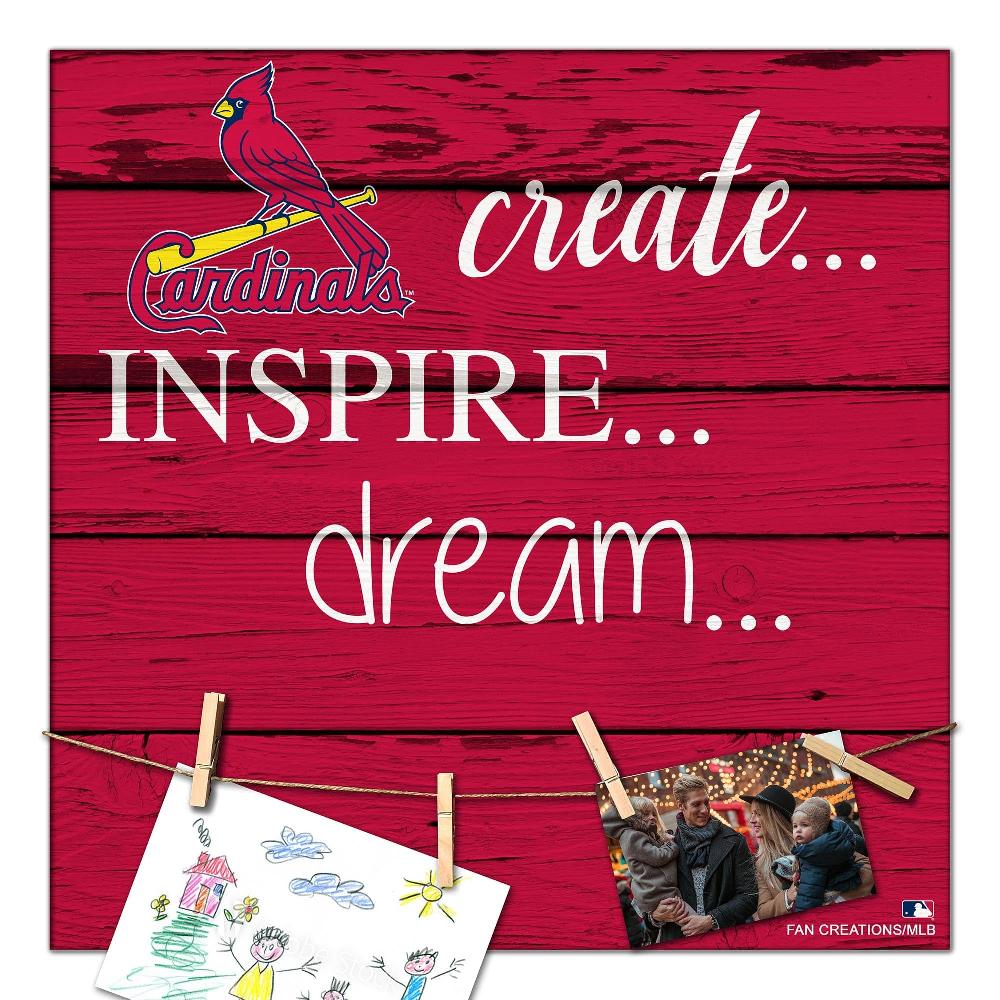 fan creations St. Louis Cardinals Create Dream Inspire 18x18