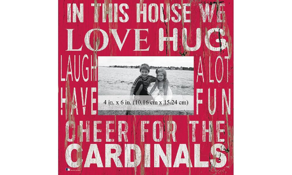 fan creations St. Louis Cardinals In This House 10x10 Frame