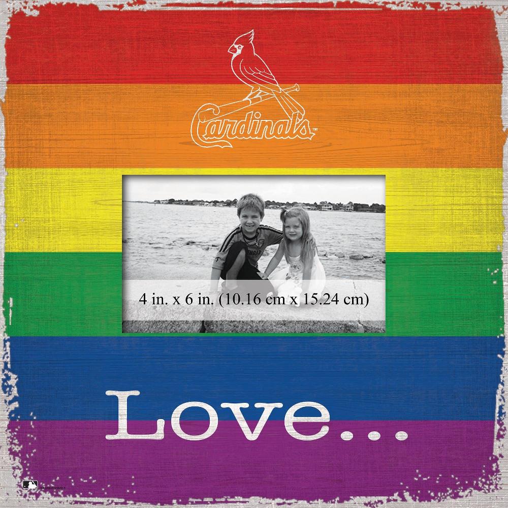 fan creations St. Louis Cardinals Love Pride 10x10 Frame