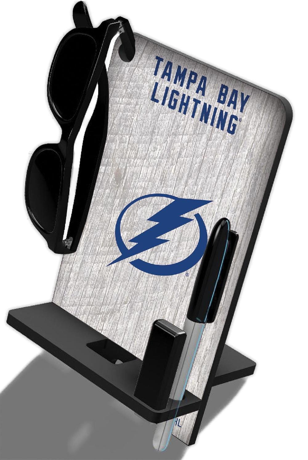 fan creations Tampa Bay Lightning 4 In 1 Desktop Phone Stand