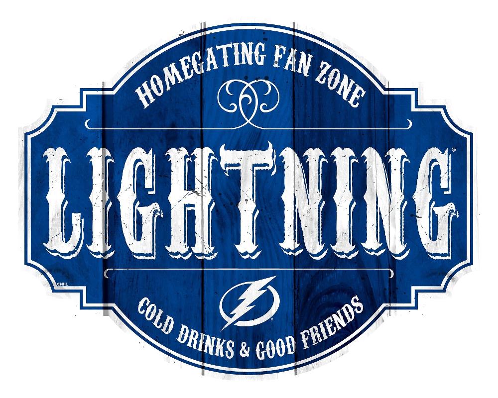 fan creations Tampa Bay Lightning Homegating Tavern 24in Sign