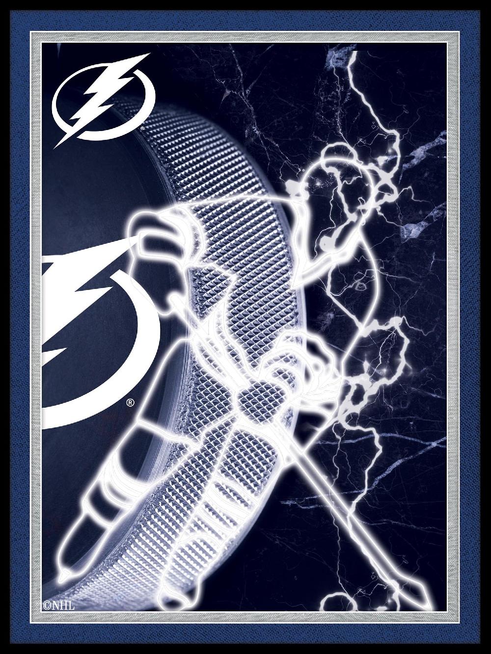 fan creations Tampa Bay Lightning Neon Player 12x16