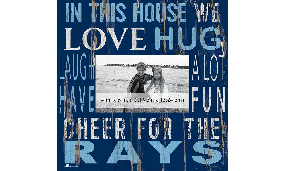 fan creations Tampa Bay Rays In This House 10x10 Frame