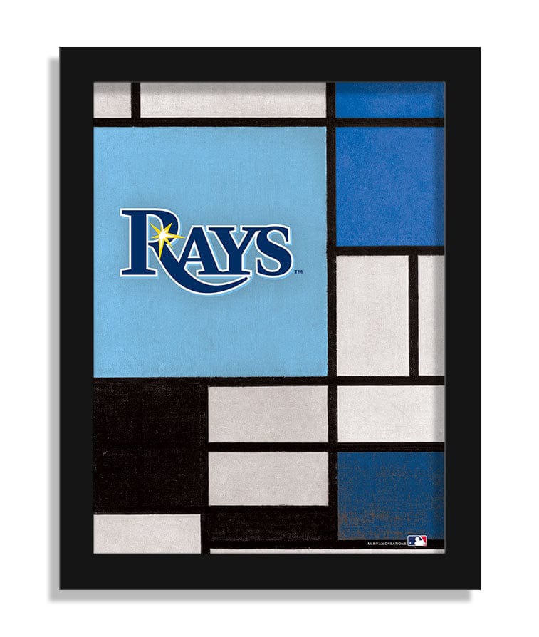 fan creations Tampa Bay Rays Team Composition 12x16 (fine art)