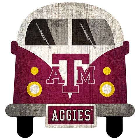 fan creations Texas A&M University 12" Team Bus Sign