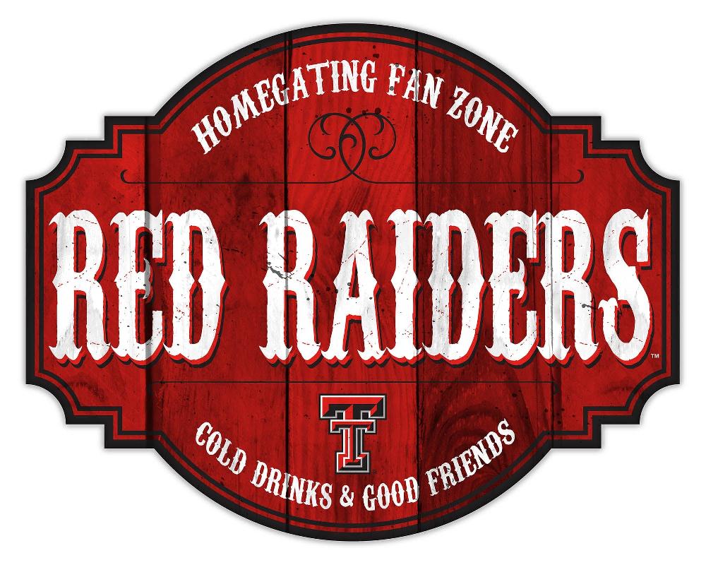 fan creations Texas Tech Homegating Tavern 12in Sign