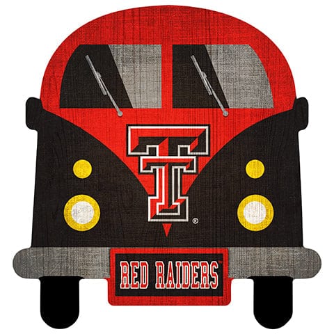 fan creations Texas Tech University 12" Team Bus Sign