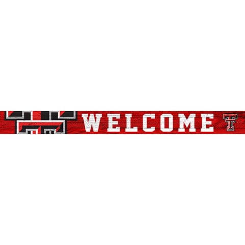fan creations Texas Tech University 16in. Welcome Strip