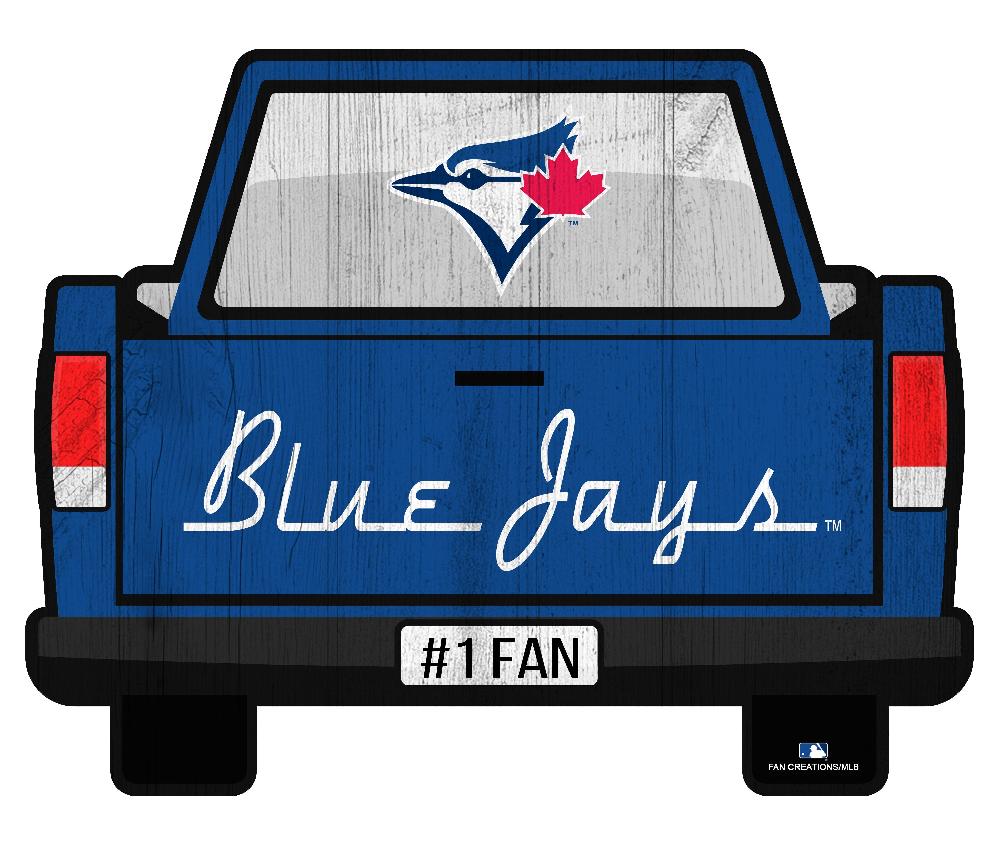 fan creations Toronto Blue Jays Slogan Truck Back Vintage 12in