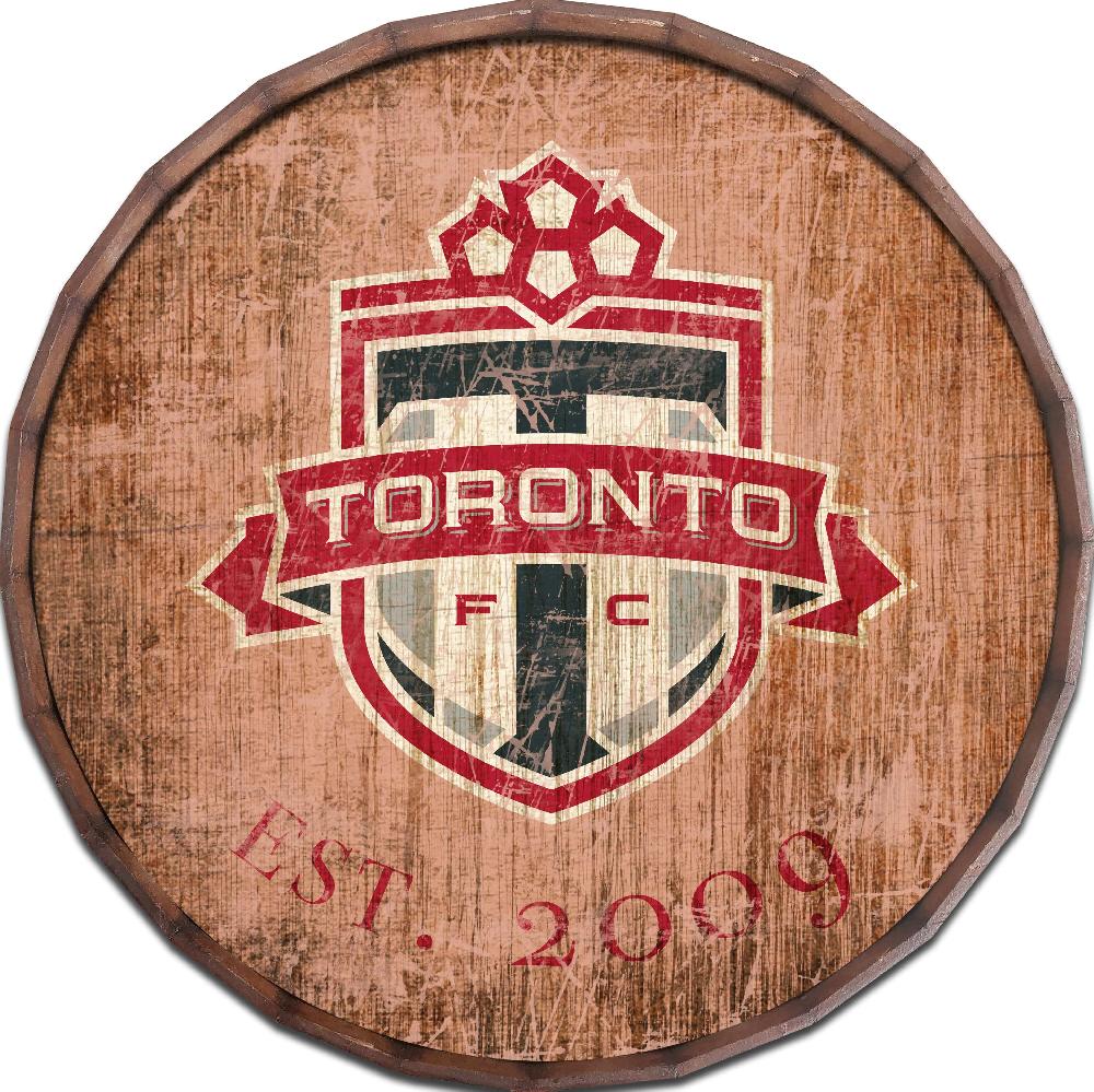 fan creations Toronto FC 24in Established Date Barrel Top