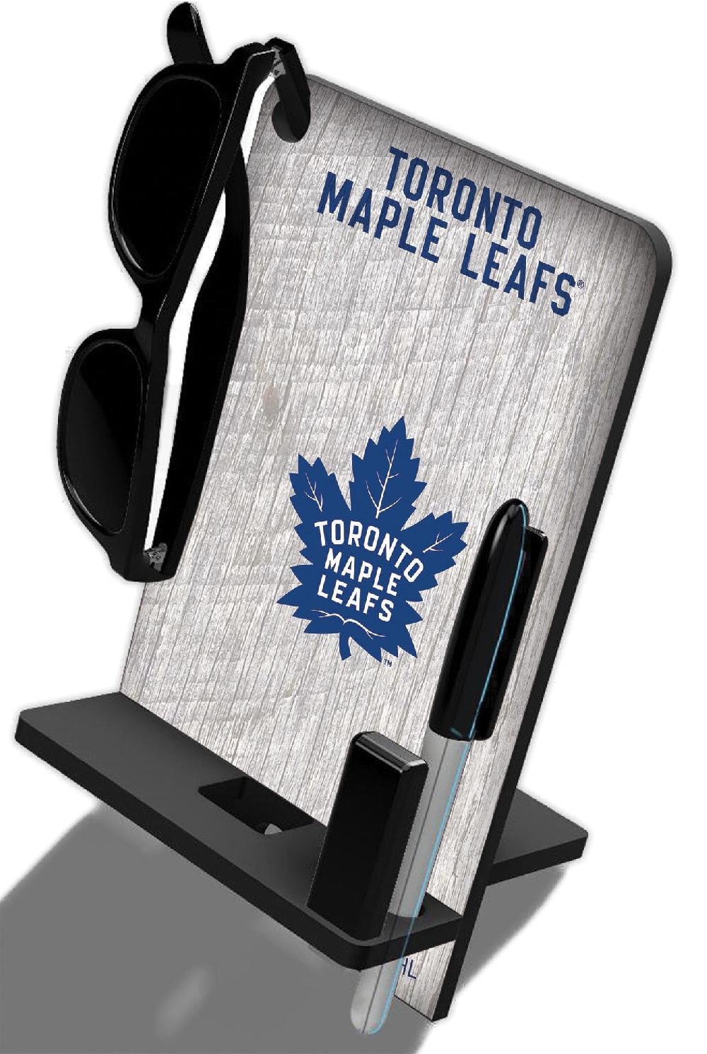 fan creations Toronto Maple Leafs 4 In 1 Desktop Phone Stand