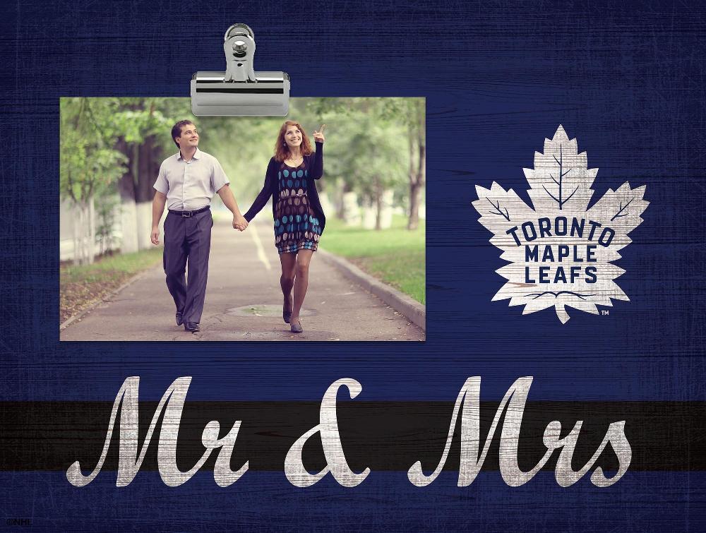 fan creations Toronto Maple Leafs Mr & Mrs Clip Frame
