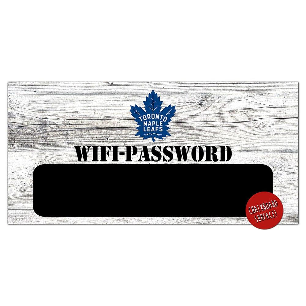 fan creations Toronto Maple Leafs Wifi Password 6x12 Sign