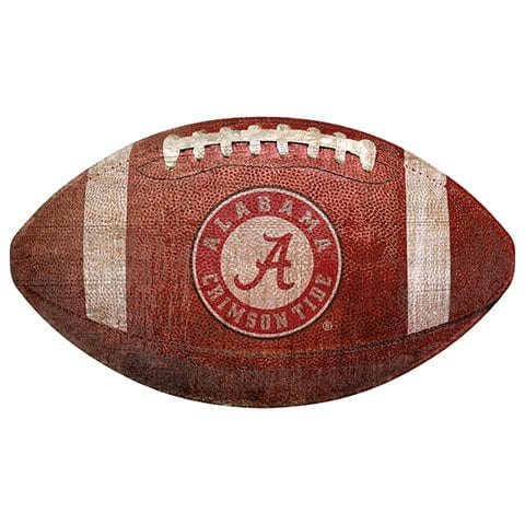 fan creations University of Alabama 12" Football Shaped Sign