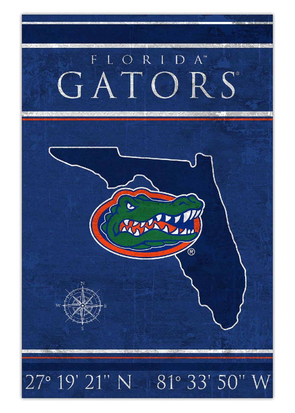 fan creations University of Florida Coordinates 17x26
