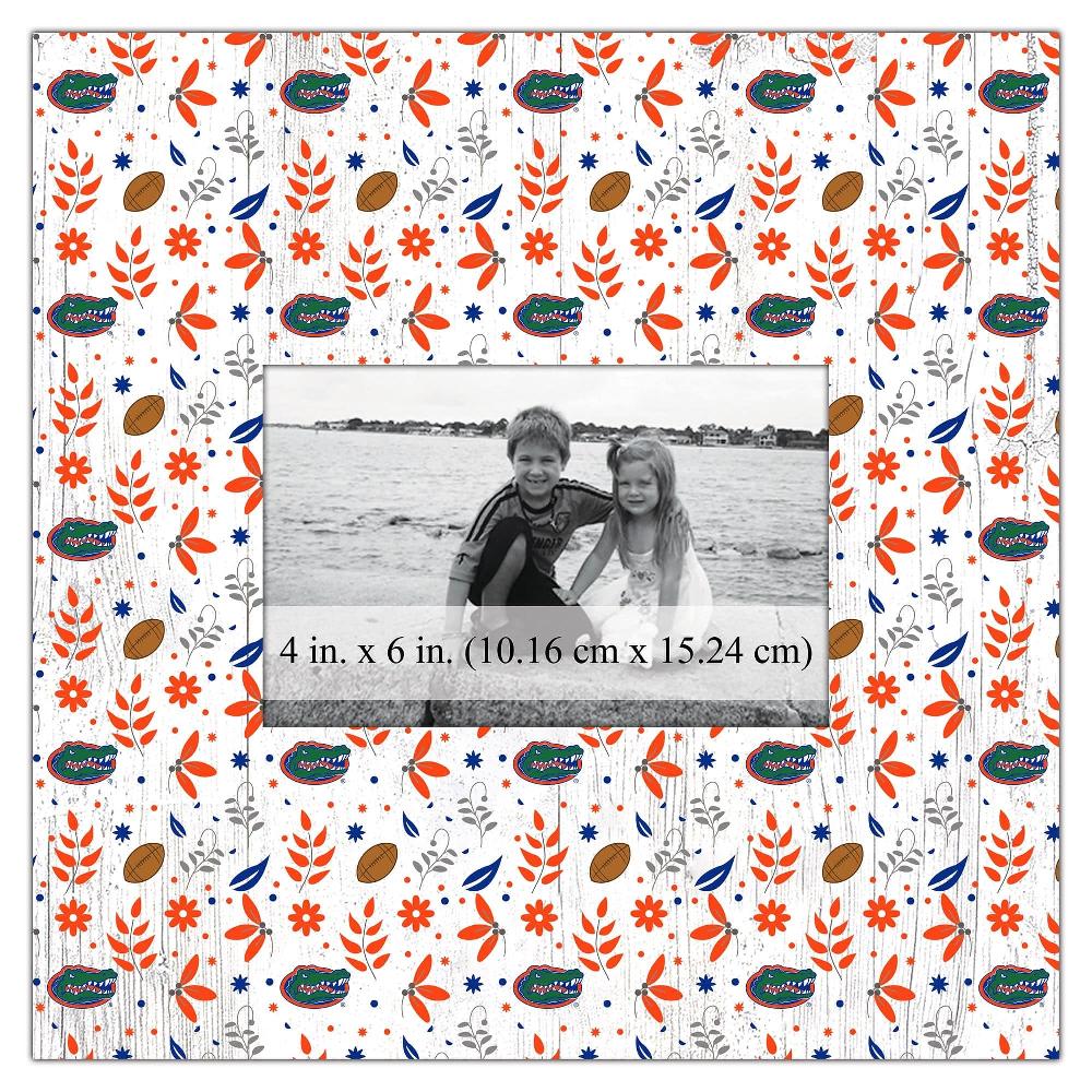 fan creations University of Florida Floral Pattern 10x10 Frame