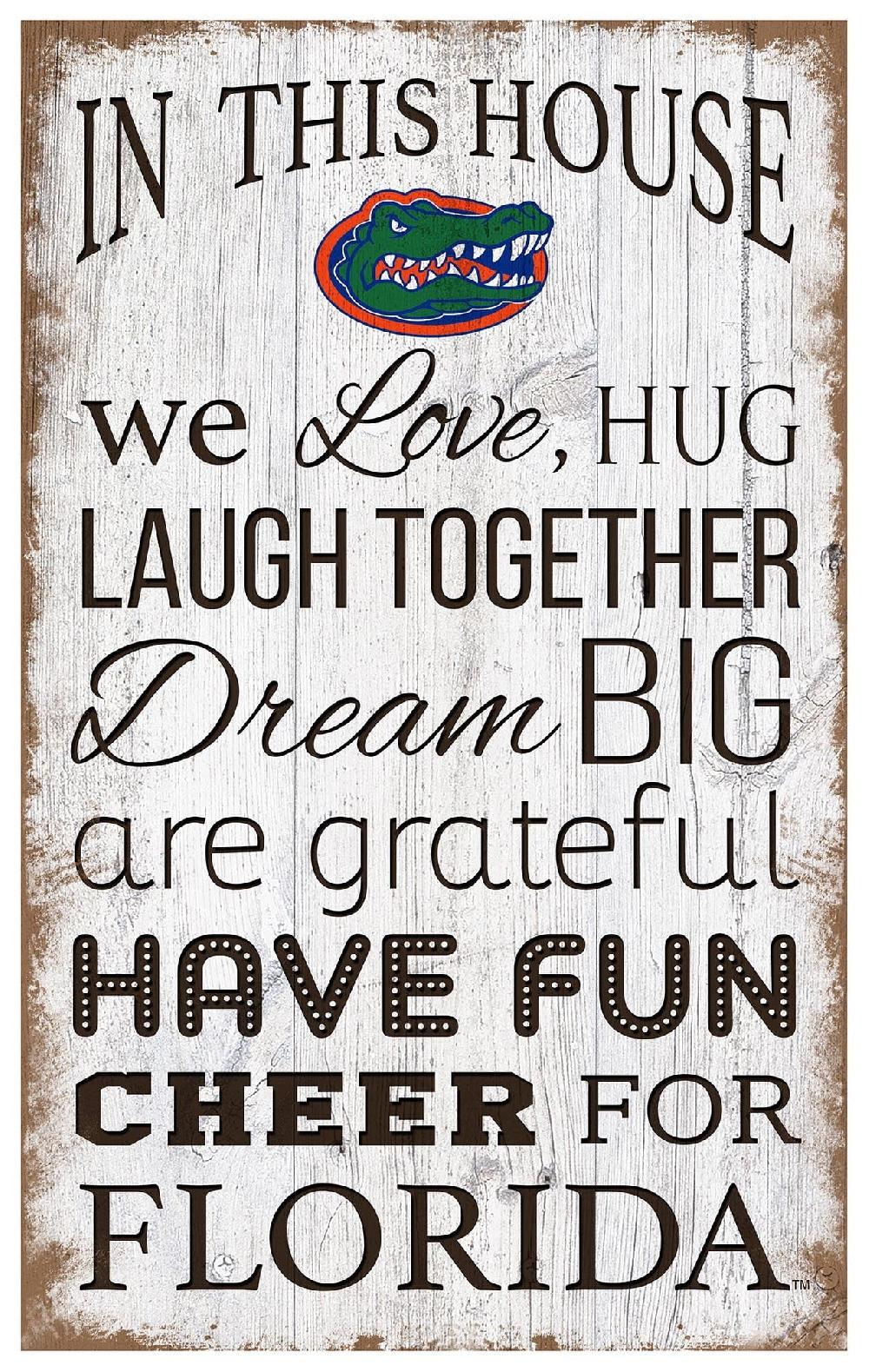 fan creations University of Florida In This House 11x19