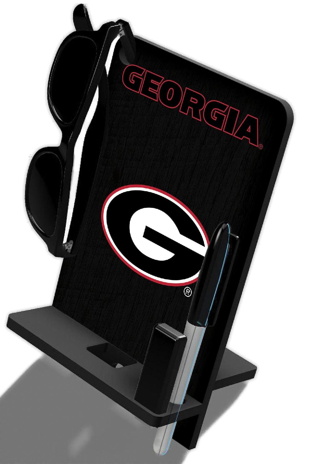 fan creations University of Georgia 4 In 1 Desktop Phone Stand