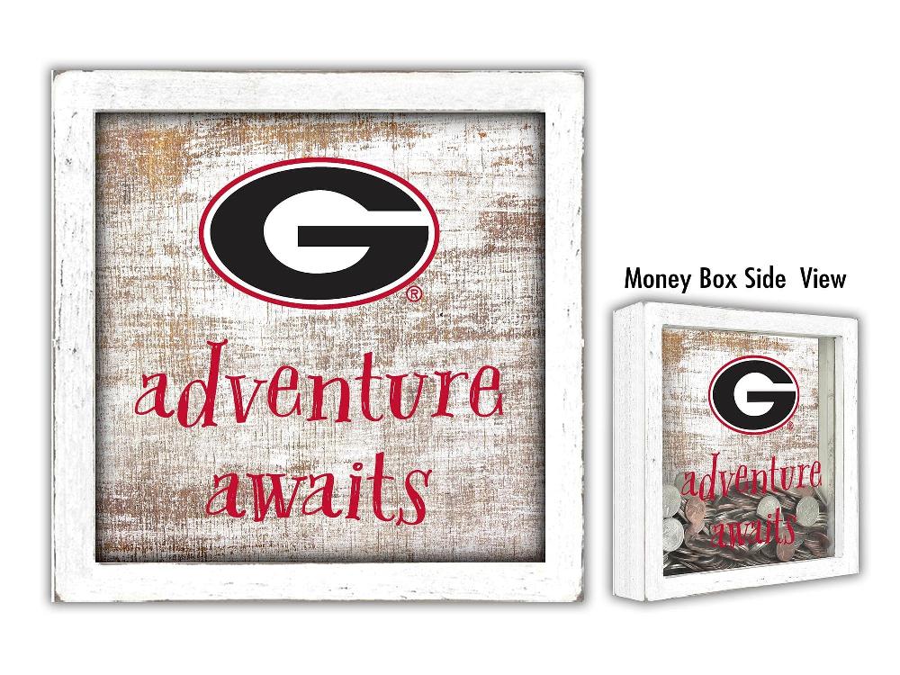 fan creations University of Georgia Adventure Awaits Money Box
