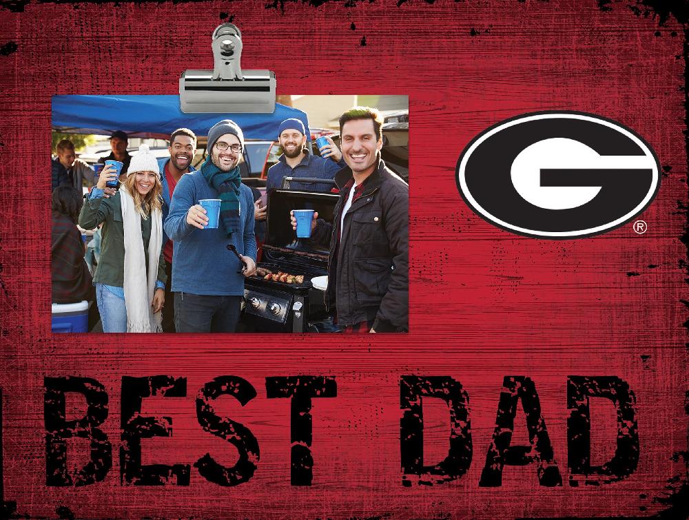 fan creations University of Georgia Best Dad Clip Frame