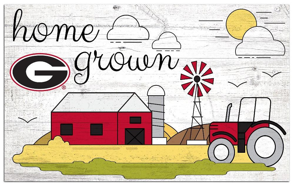 fan creations University of Georgia Home Grown 11x19