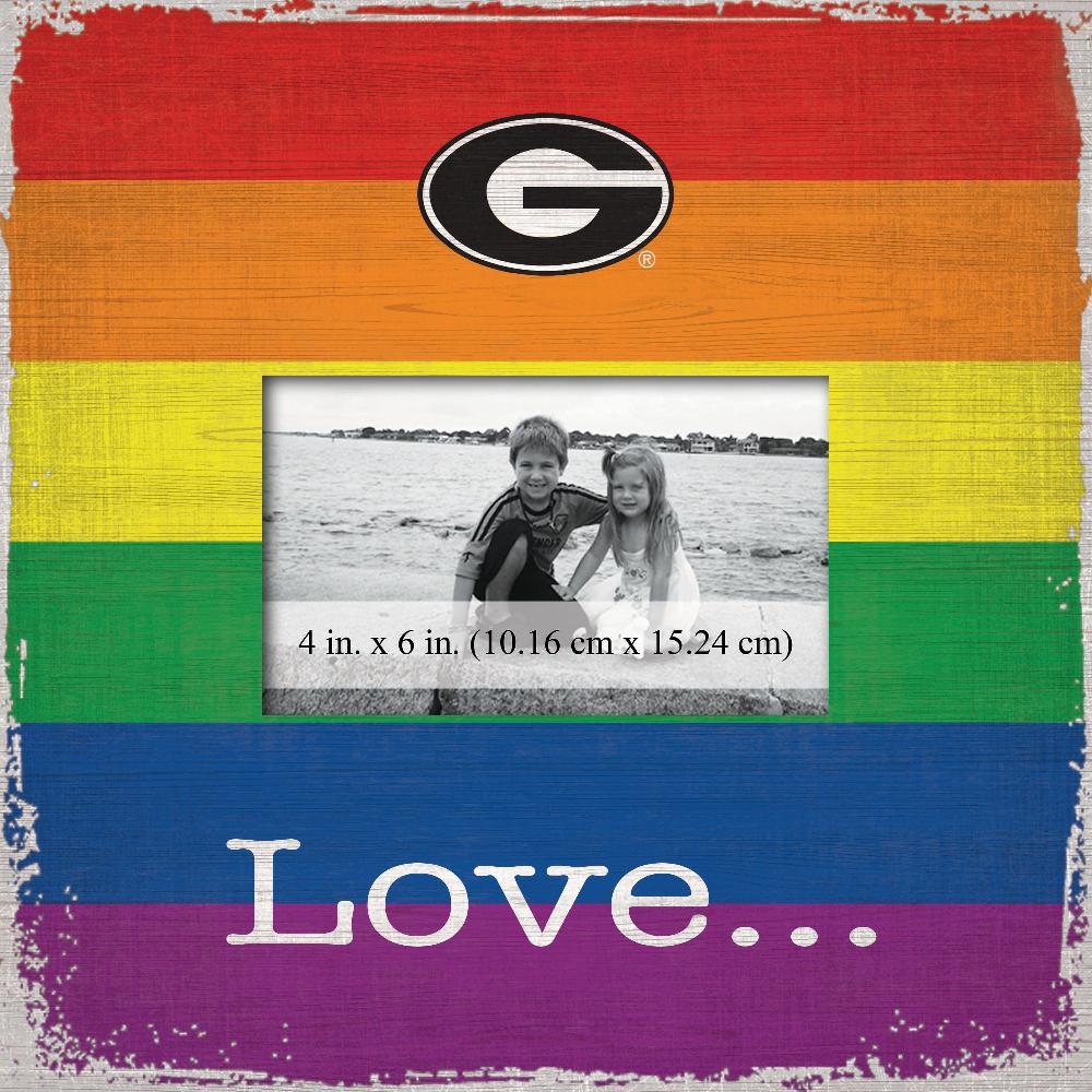 fan creations University of Georgia Love Pride 10x10 Frame