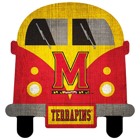 fan creations University of Maryland 12" Team Bus Sign