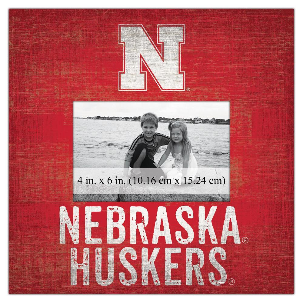 fan creations University of Nebraska Team Name 10x10 Frame
