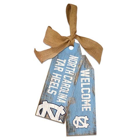 Fan Creations University Of North Carolina 12" Team Tags