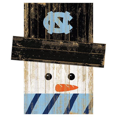fan creations University of North Carolina Snowman Head