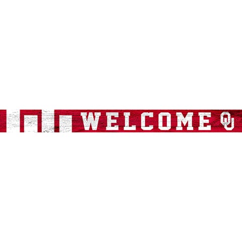 fan creations University of Oklahoma 16in. Welcome Strip
