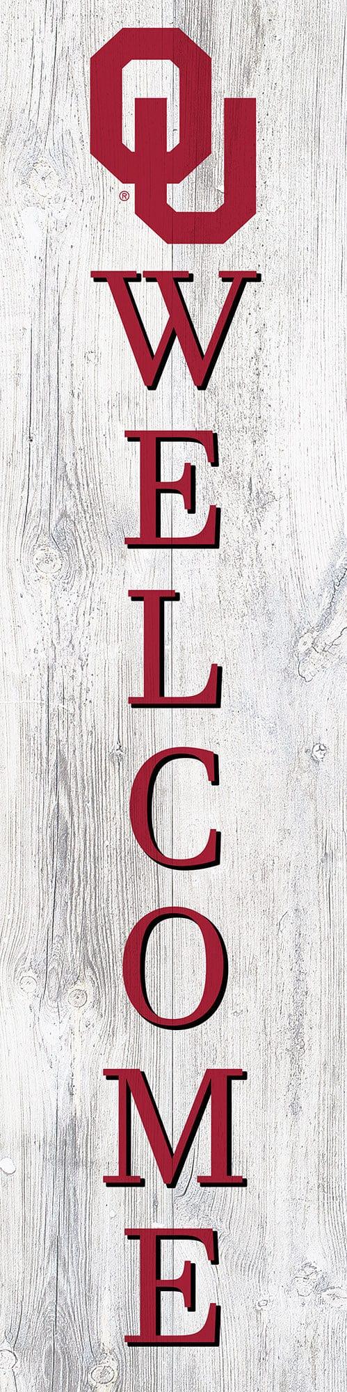 fan creations University of Oklahoma 24in Welcome Leaner