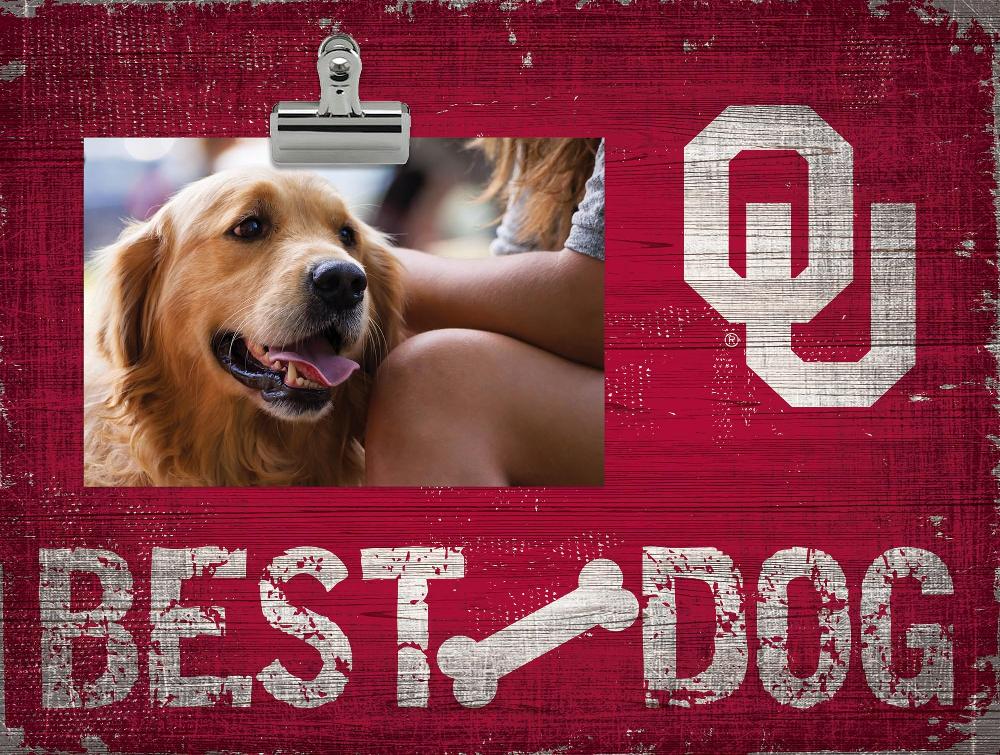 fan creations University of Oklahoma Best Dog Clip Frame