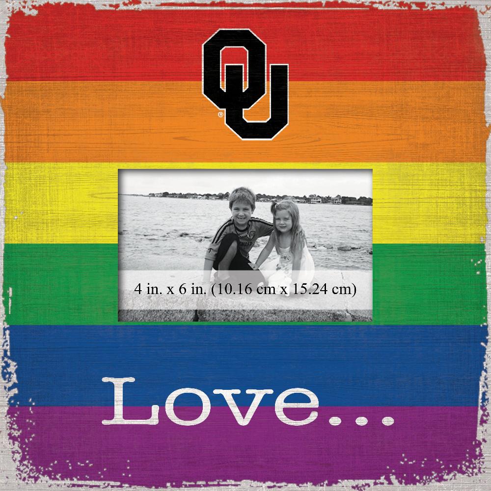 fan creations University of Oklahoma Love Pride 10x10 Frame